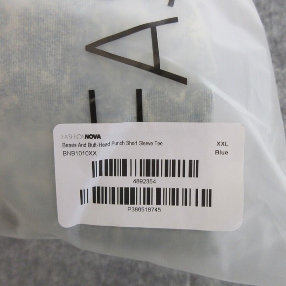 Beavis And Butt-Head Mens T-Shirt Size XXL Mike Judge Punch Short Sleeve Tee New - Picture 9 of 13